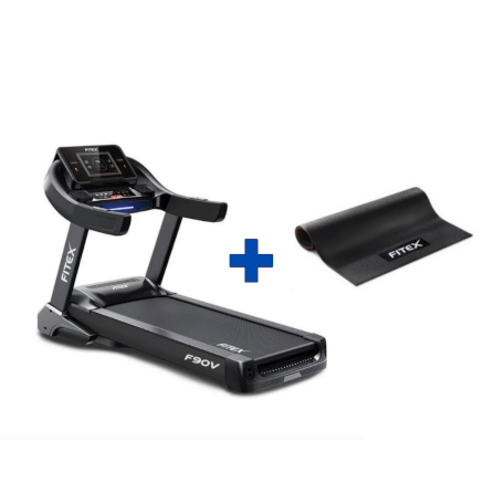 ลู่วิ่งไฟฟ้า FITEX F90V 5 แรงม้า + แผ่นยางรองลู่วิ่ง FITEX_0